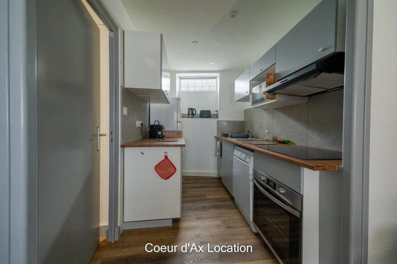 Coeur D'Ax Location Apartment Ax-les-Thermes Bagian luar foto