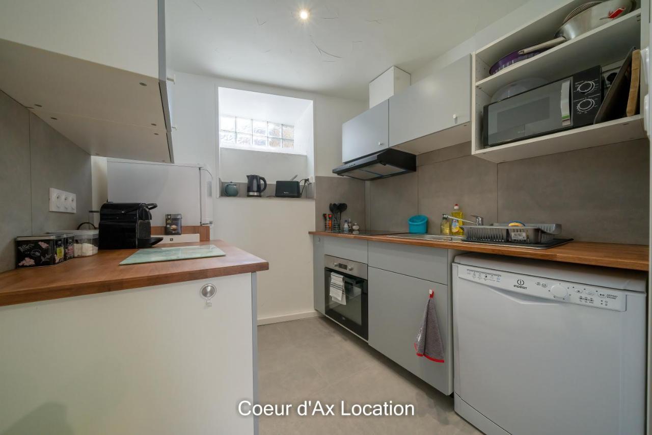 Coeur D'Ax Location Apartment Ax-les-Thermes Bagian luar foto